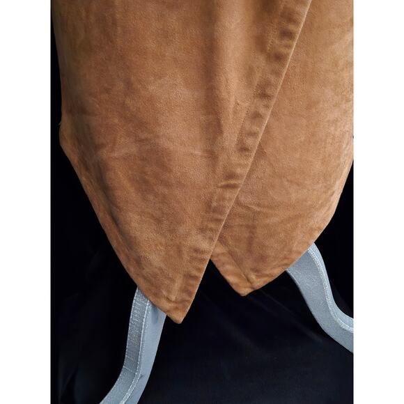 Sugar Lips Faux Suede Asymmetrical Skirt XS New! New With Tags - Picture 2 of 6